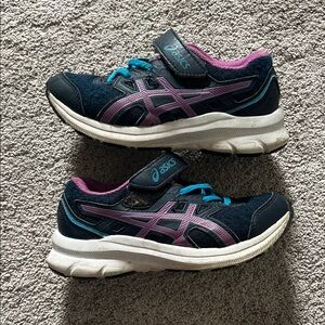 ASICS Kids Sneakers - Navy and Purple - Size 13